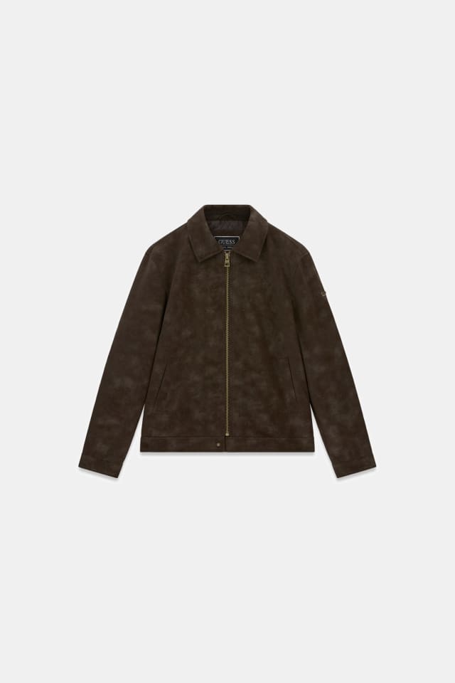Chaqueta de cuero sintética