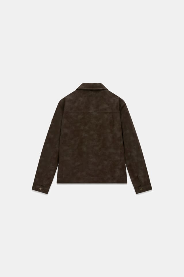 Chaqueta de cuero sintética