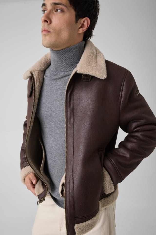 Chaqueta de borrego