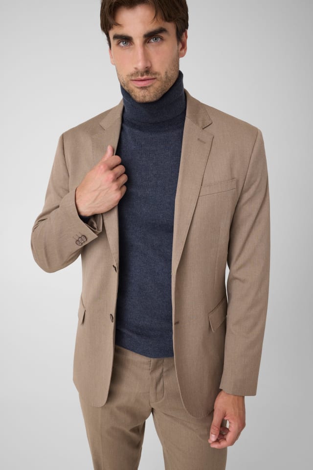 Blazer em mistura de viscose