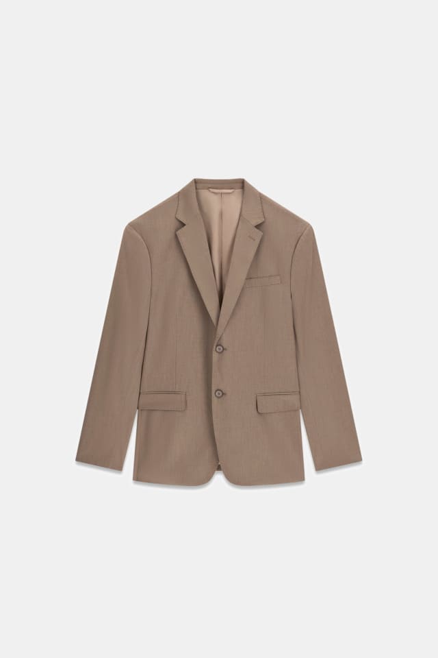 Blazer em mistura de viscose