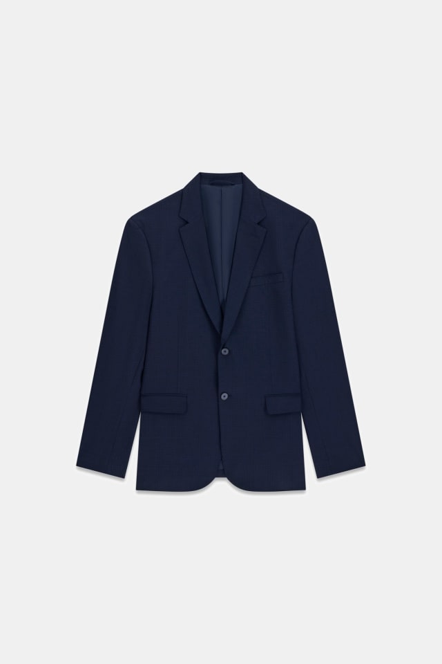 Blazer em mistura de viscose