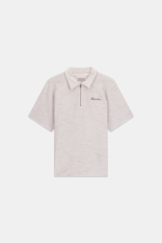 Polo listrado regular