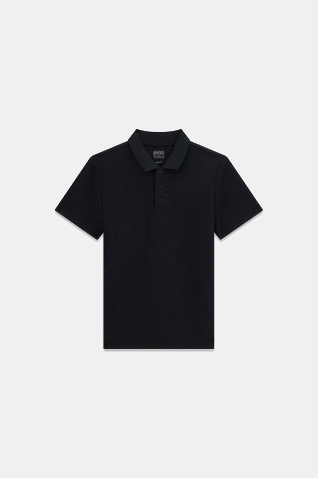 Polo com logo bordado