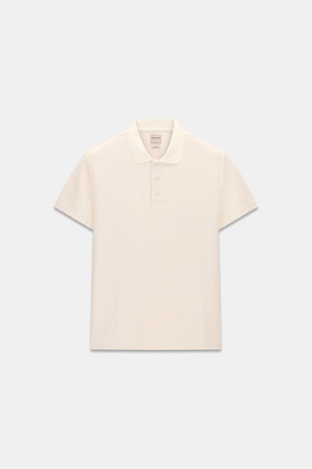 Polo com logo bordado