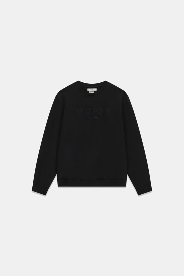 Sweatshirt com logo bordado