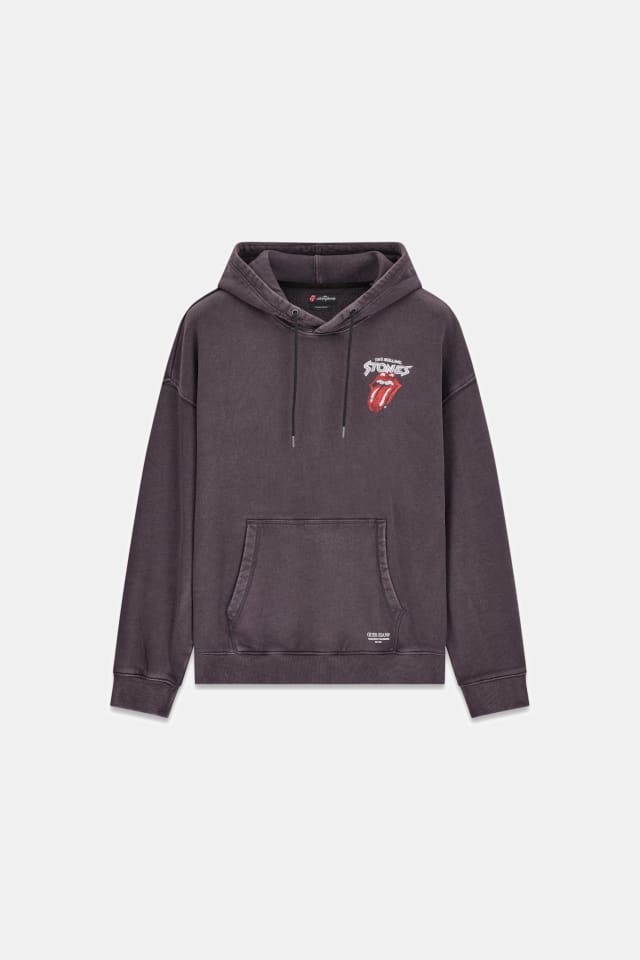 Moletom com capuz estampado GJ x Rolling Stones