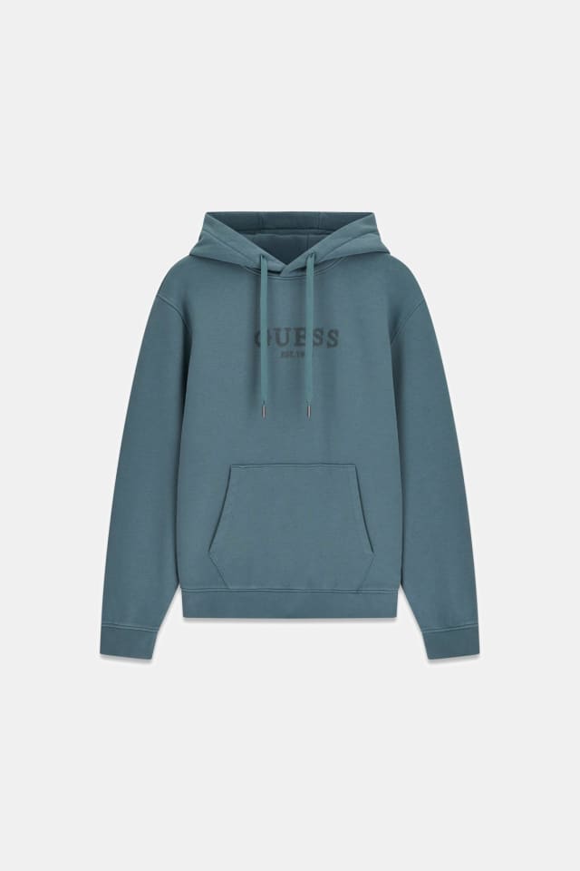 Sweatshirt com capuz e logo