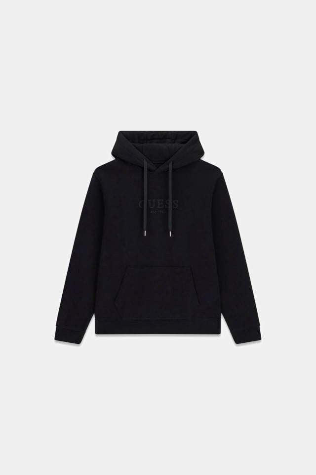 Sweatshirt com capuz e logo