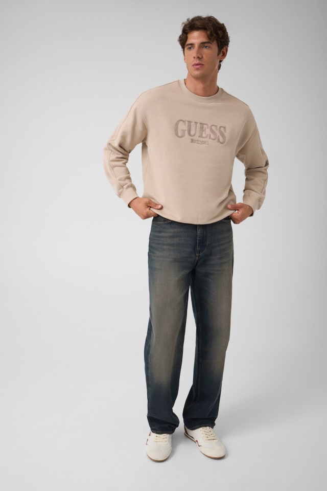 Crew neck logo sweatshirt