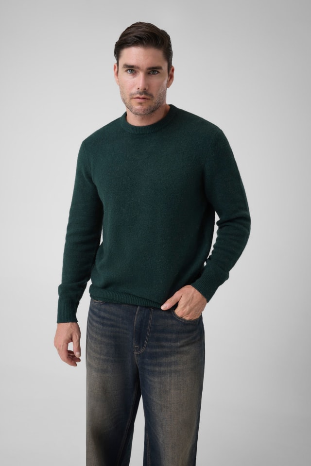 Wool blend soft sweater