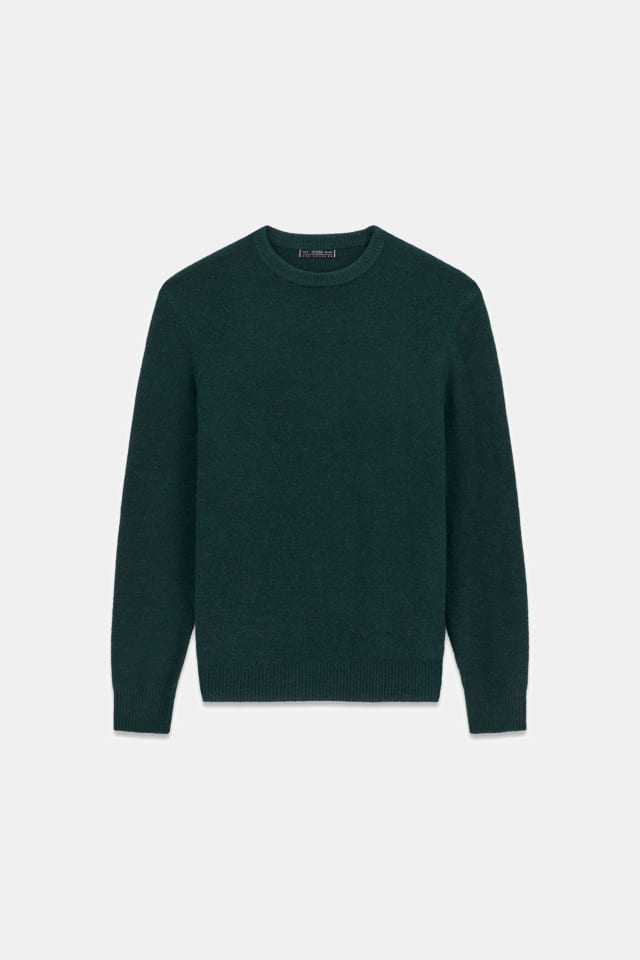 Wool blend soft sweater
