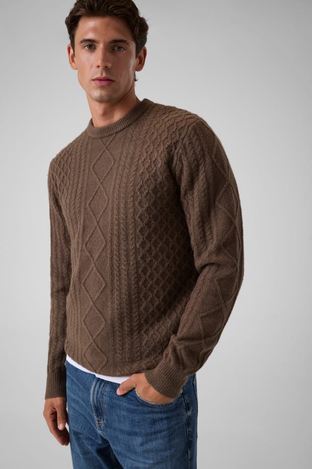 Wool blend sweater