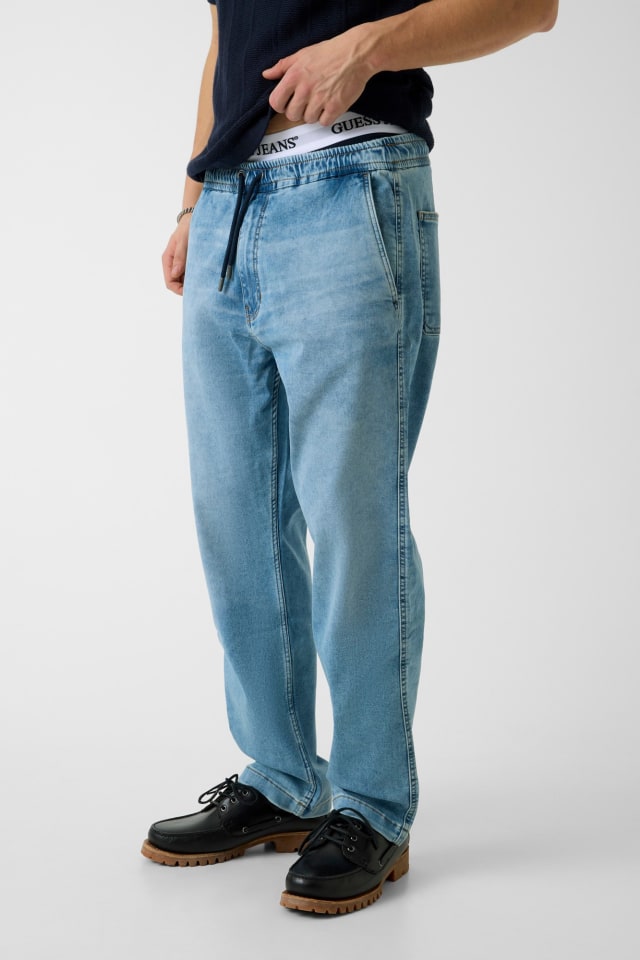 Mid rise jogger jeans