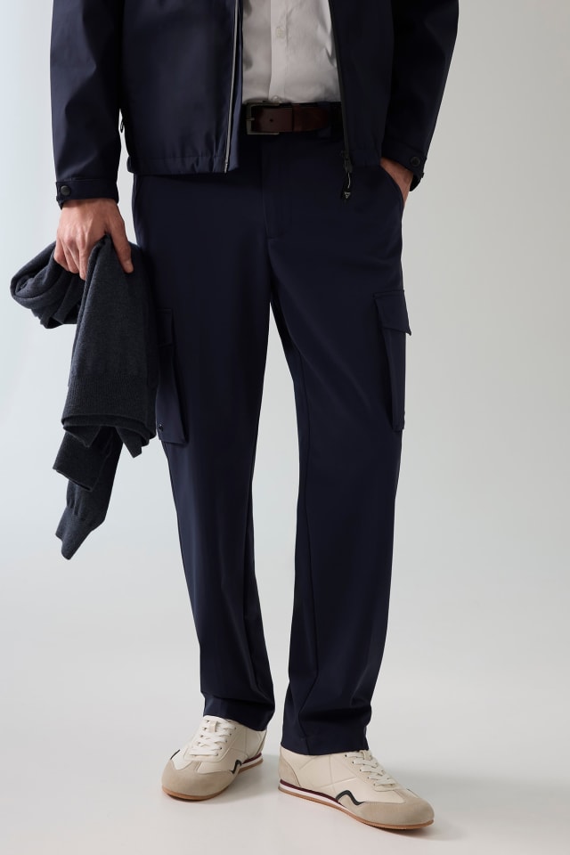Pantalones cargo de nylon