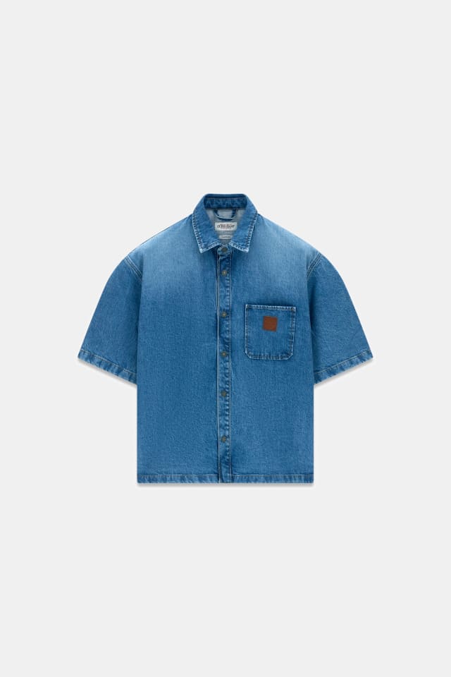 Camisa de mezclilla de corte oversize