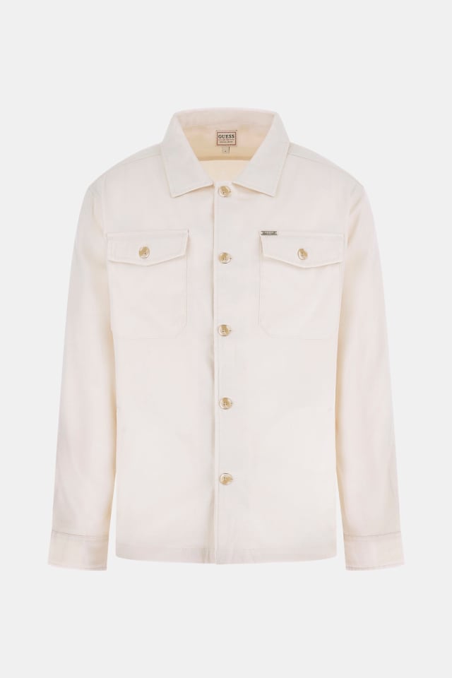 Sobrecamisa de mezcla de algodón