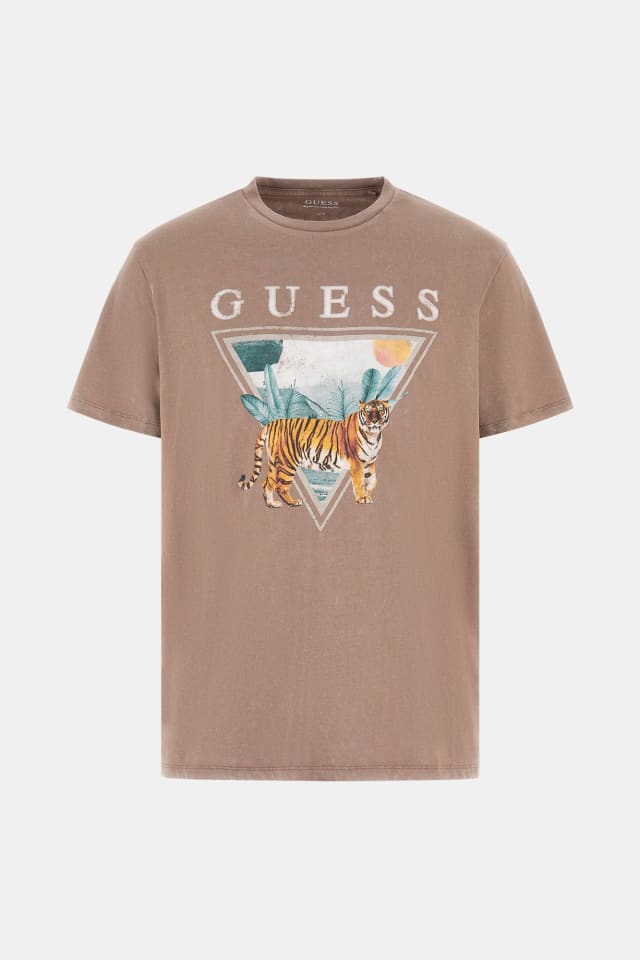 Camiseta con logo estampado