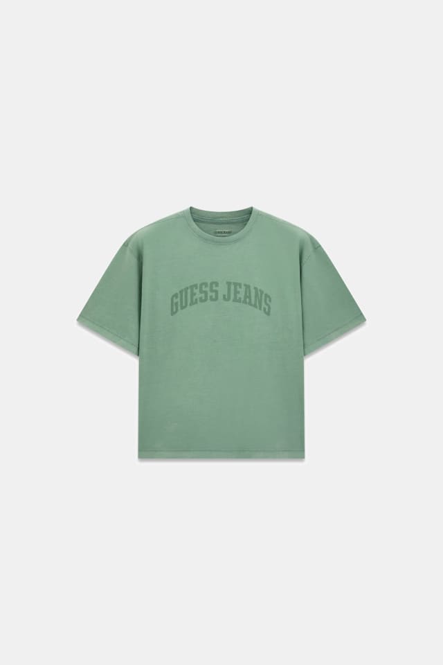 Camiseta de corte boxy con estampado