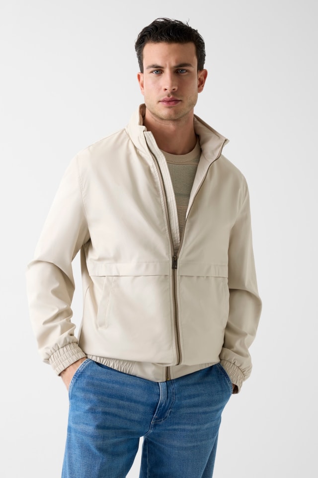 Faux leren jas