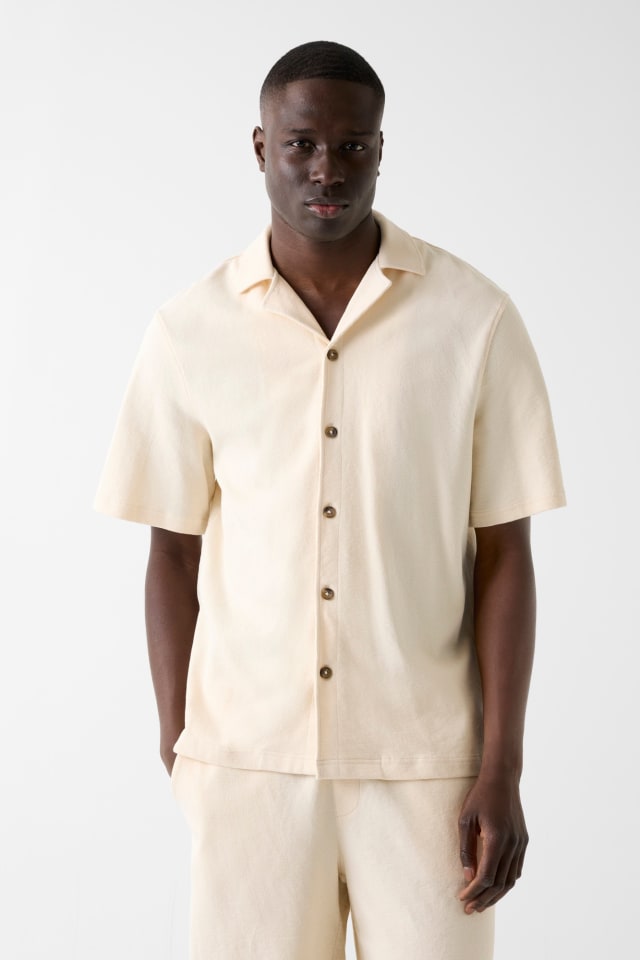 Gebreide bowling shirt