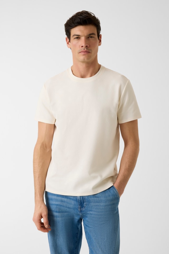 Geperst logo shirt