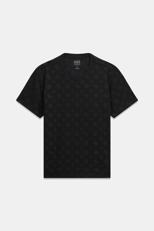 Camisa con logo en relieve