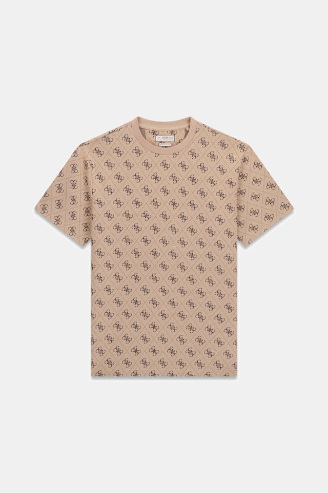 Camiseta con logo Jacquard