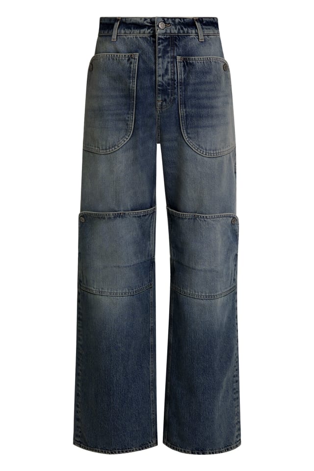 Wide-leg jeans utility