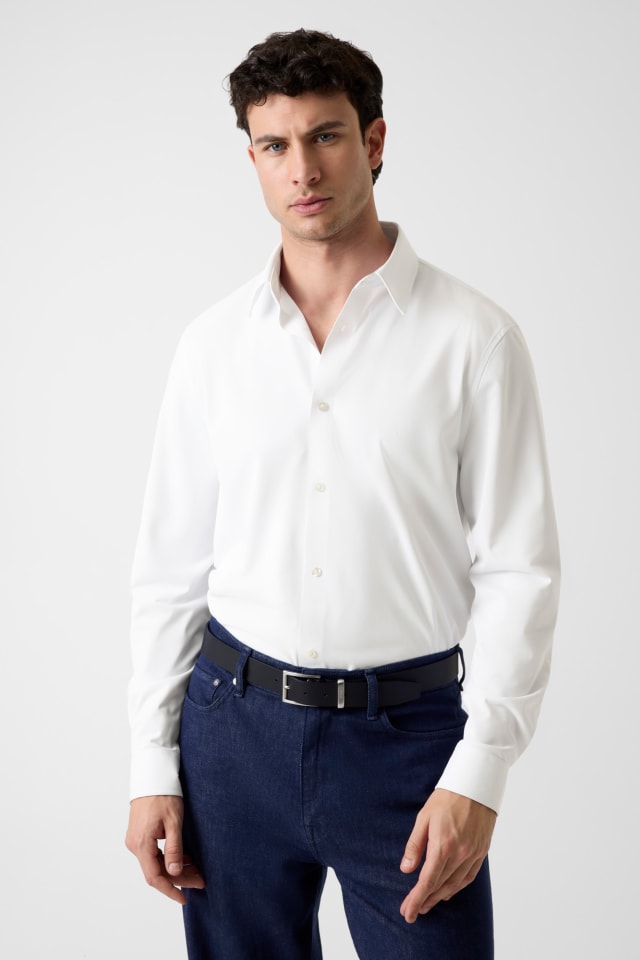 Regular fit overhemd