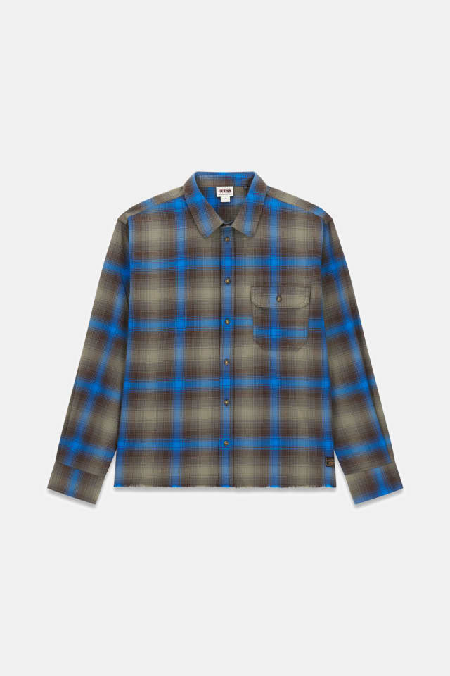 Camisa cropped xadrez