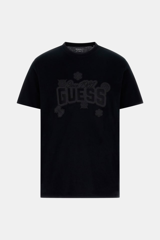Camiseta logo bordado
