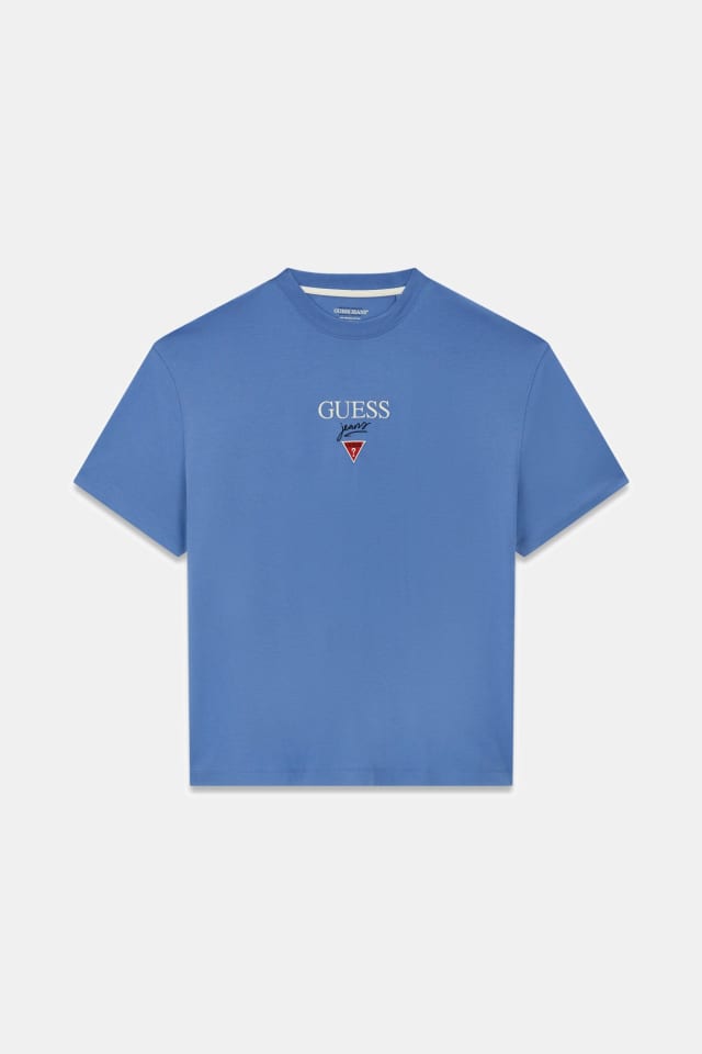 Camiseta com estampa de logo