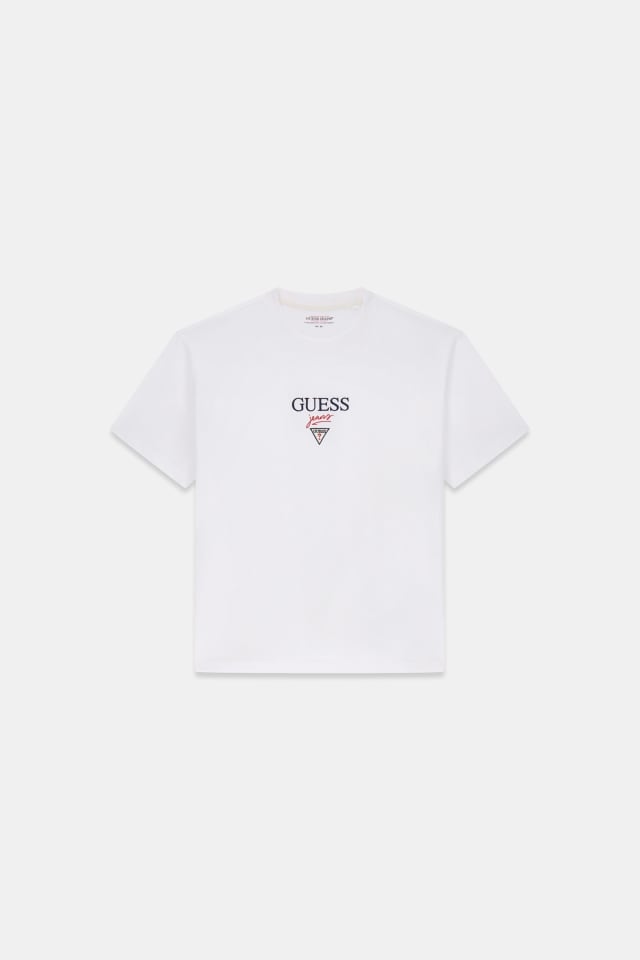 Camiseta com estampa de logo