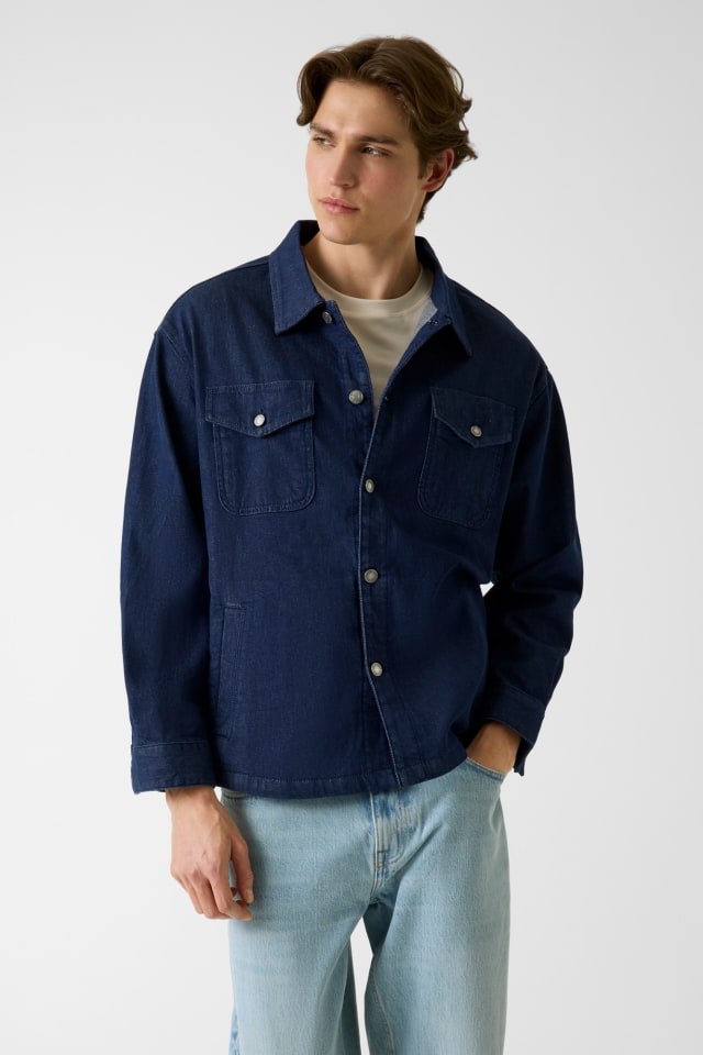 Denim twill jack