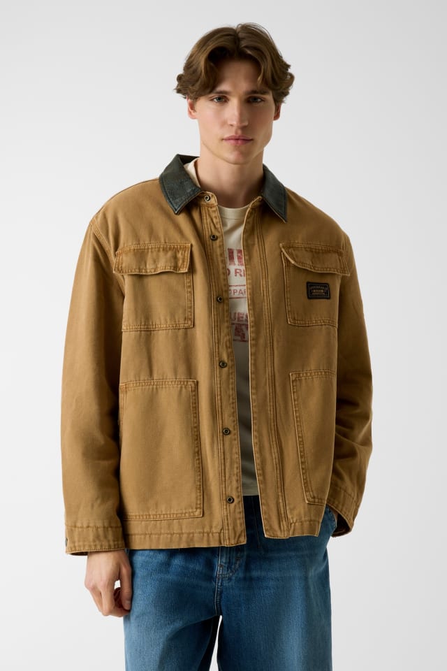Gewatteerd overshirt