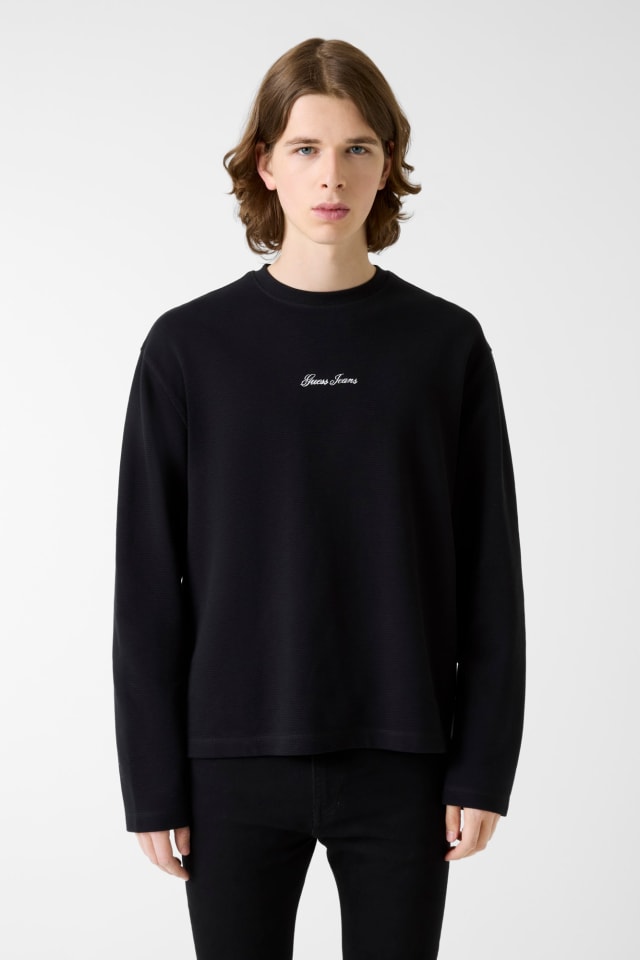 Camiseta de punto de corte cuadrado