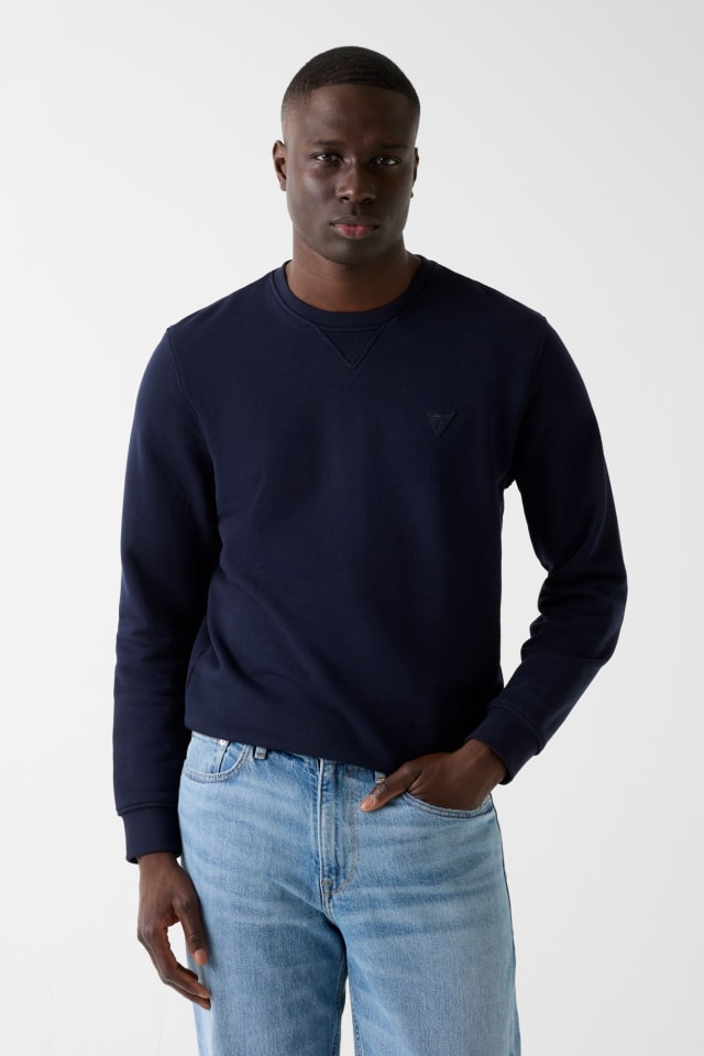 GUESS® Logo patch sweatshirt Erkek
