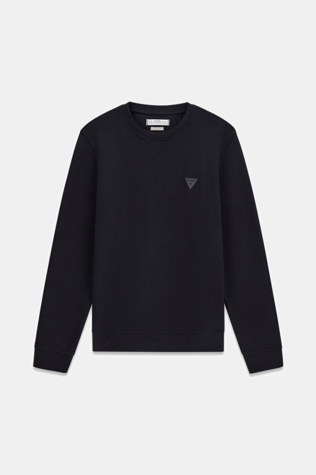 Logo patch sweatshirt