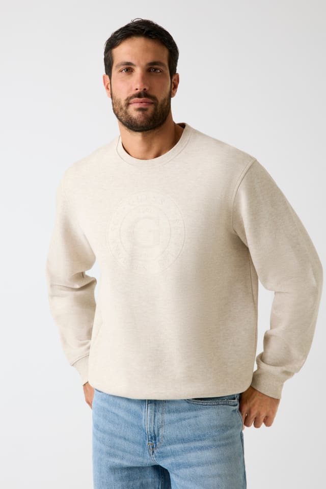 Sudadera logo relieve