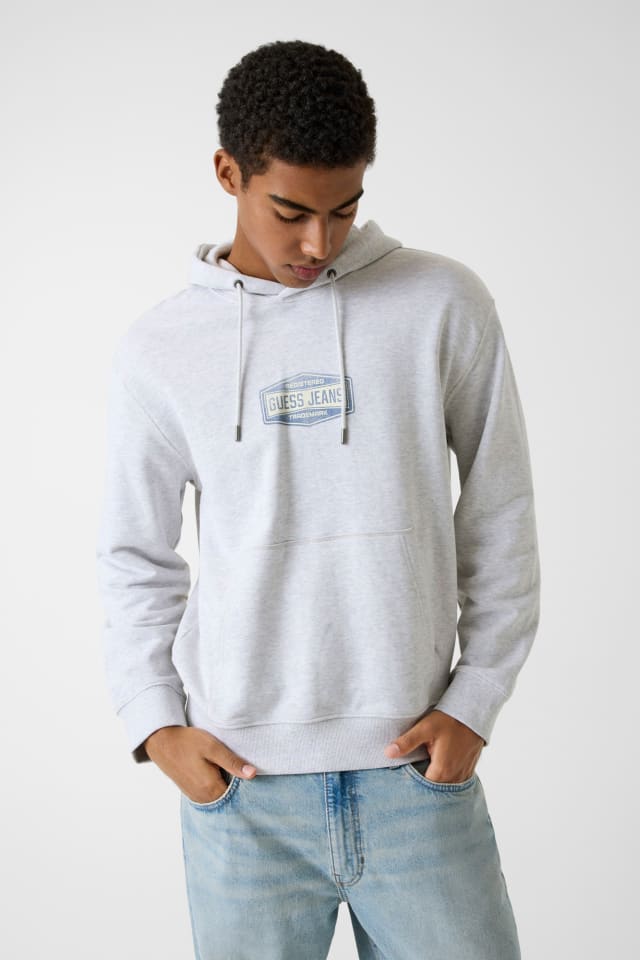 Sudadera con capucha y logotipo estampado