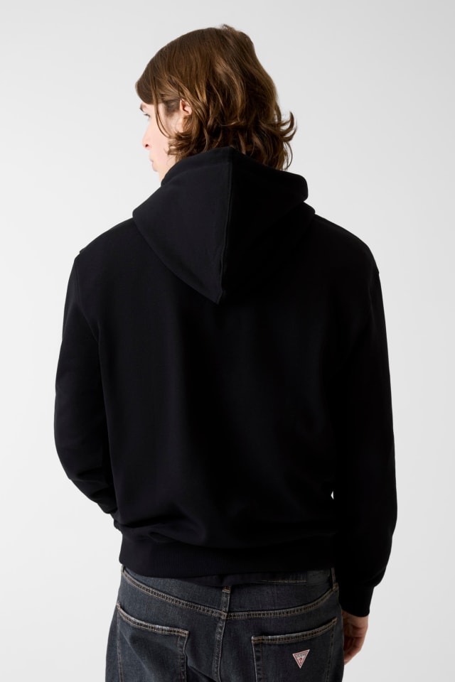 Printed logo hoodie