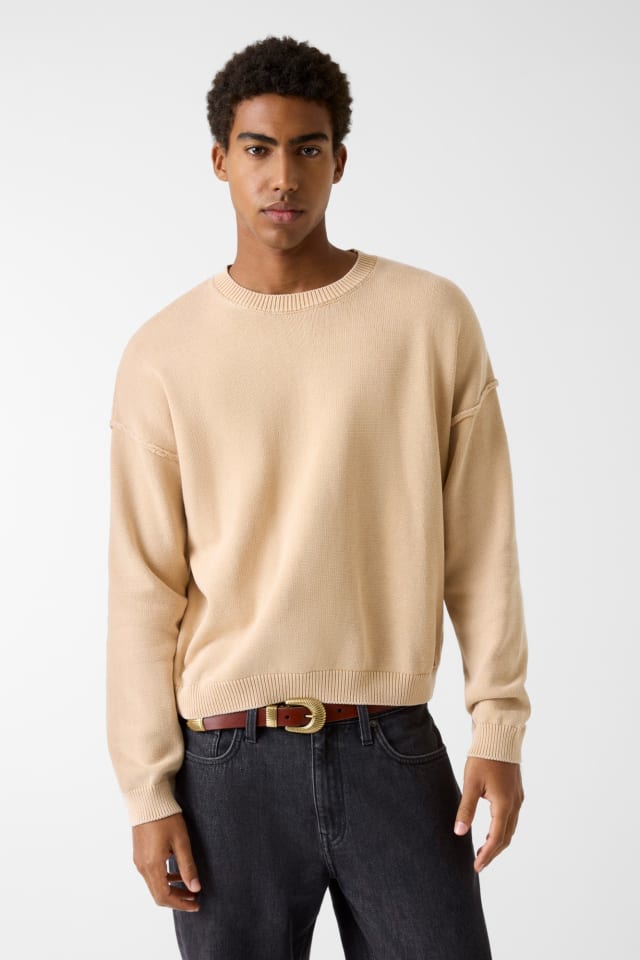 Pullover mit regul&auml;rer Passform