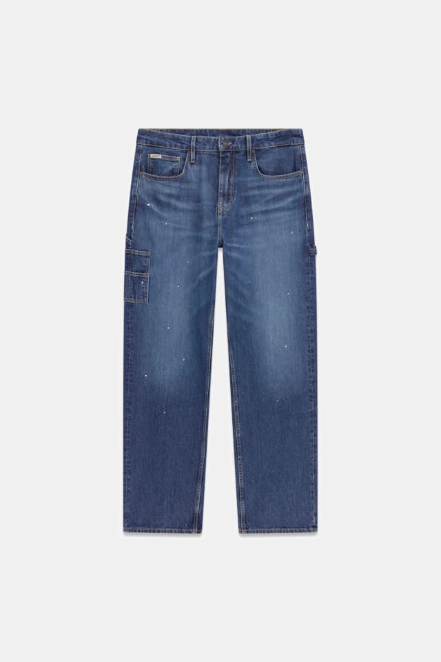 GJ X Minions jeans de carpintero