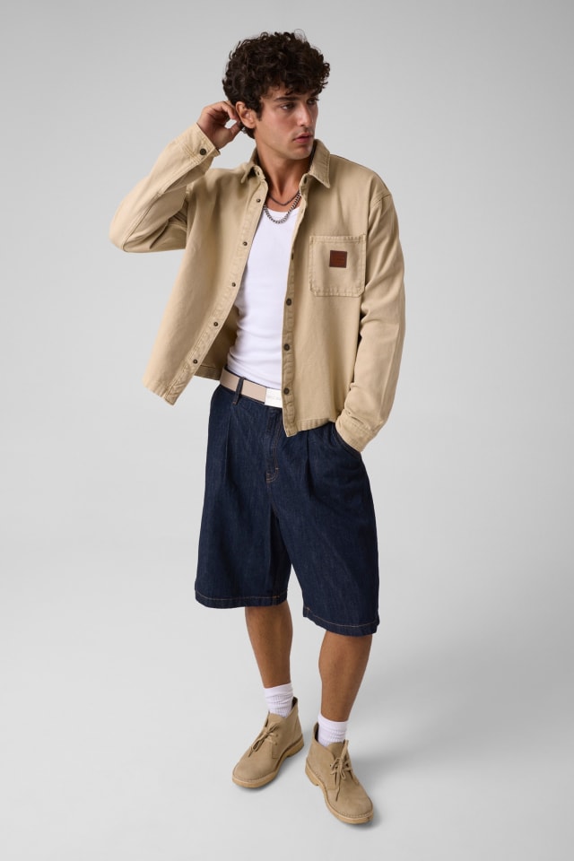 Shorts vaqueros holgados