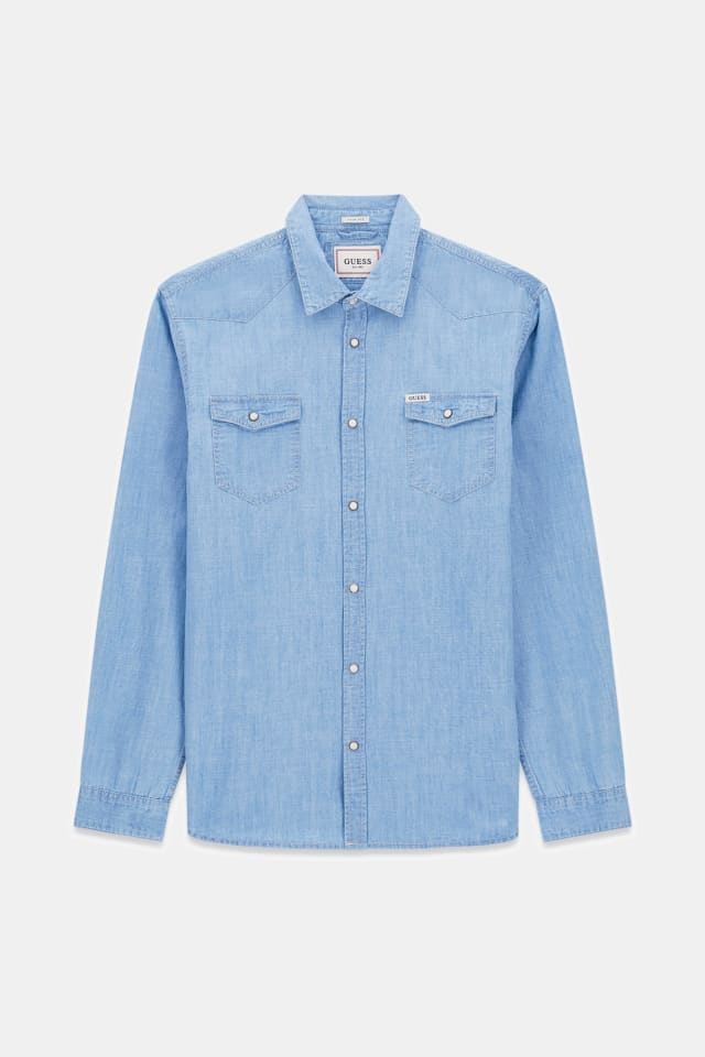 Camisa de denim