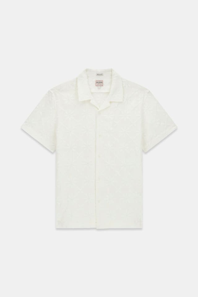 Camisa de mezcla de lino
