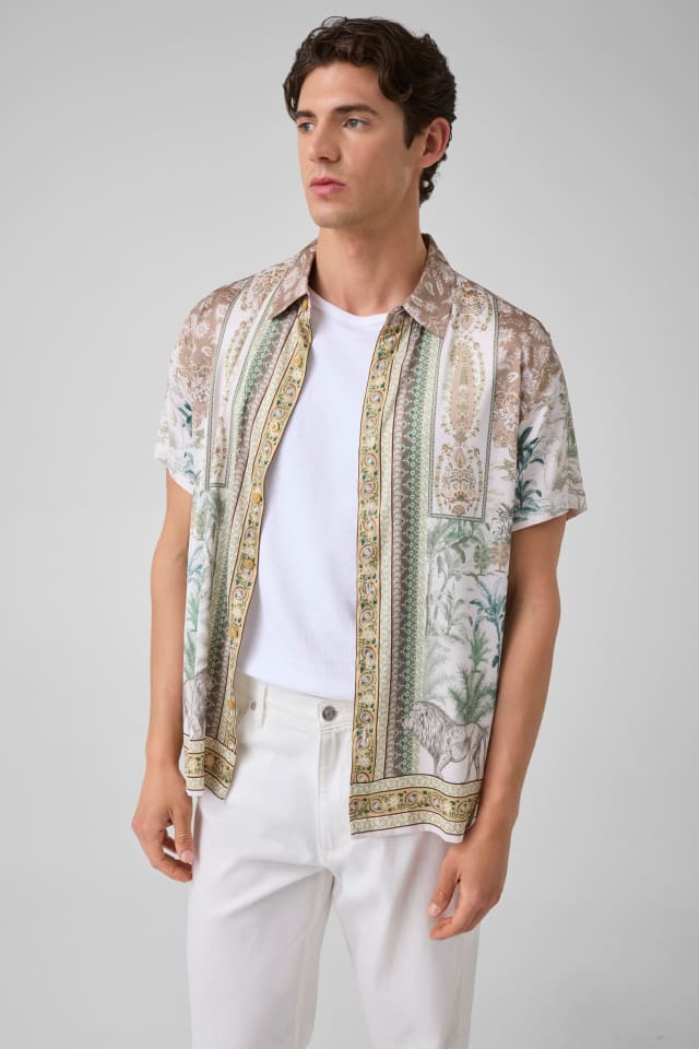 Camisa estampada
