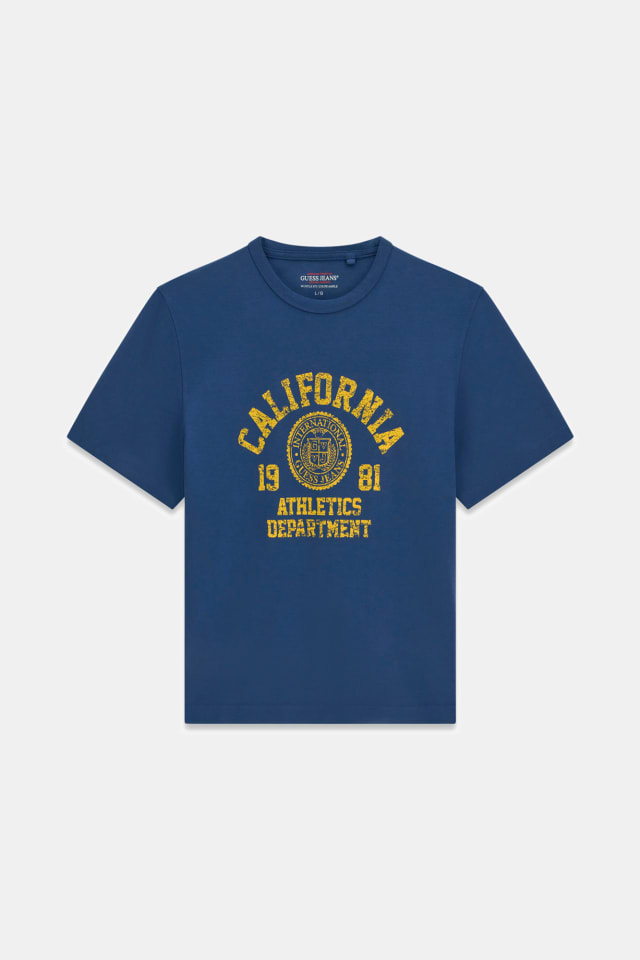 Camiseta con logo estampado