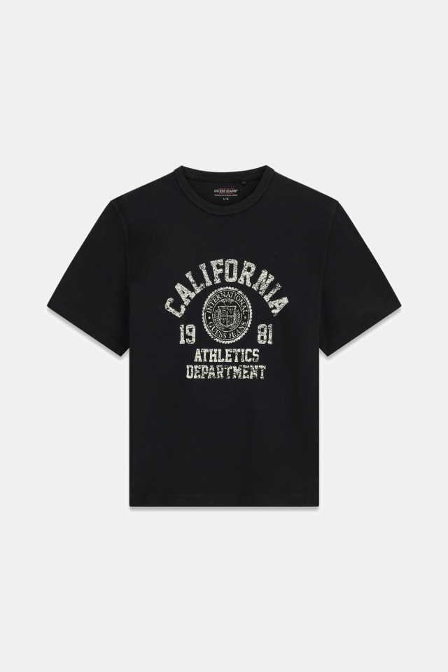Camiseta con logo estampado